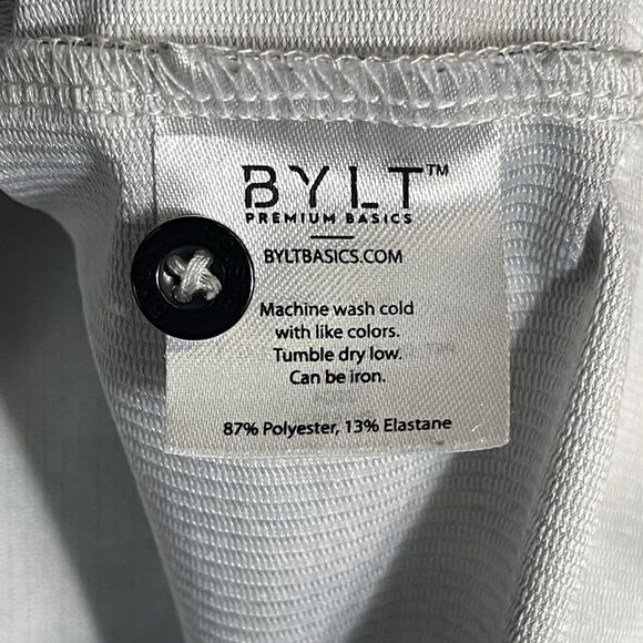 BYLT Polo Shirt Mens Small Multicolor Animal Print Golf Short Sleeve Stretch - Picture 7 of 9